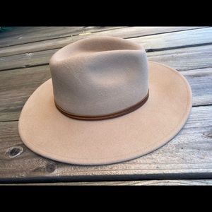 Wyeth Billy Hat leather band new adjustable